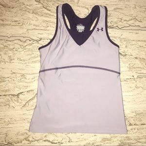 Under Armour workout top with built in bra Small